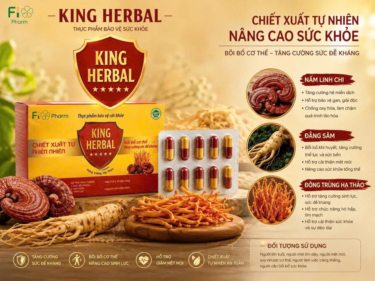 Thông tin bổ sung về King Herbal